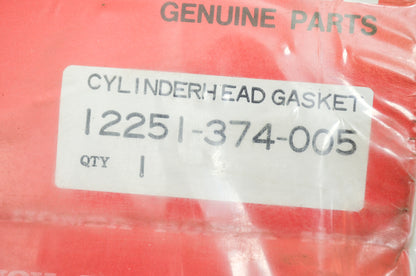 OEM Honda 12251-374-005 Cylinder Head Gasket NOS