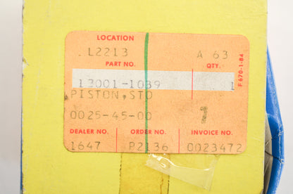 OEM Kawasaki 13001-1039 Piston STD NOS