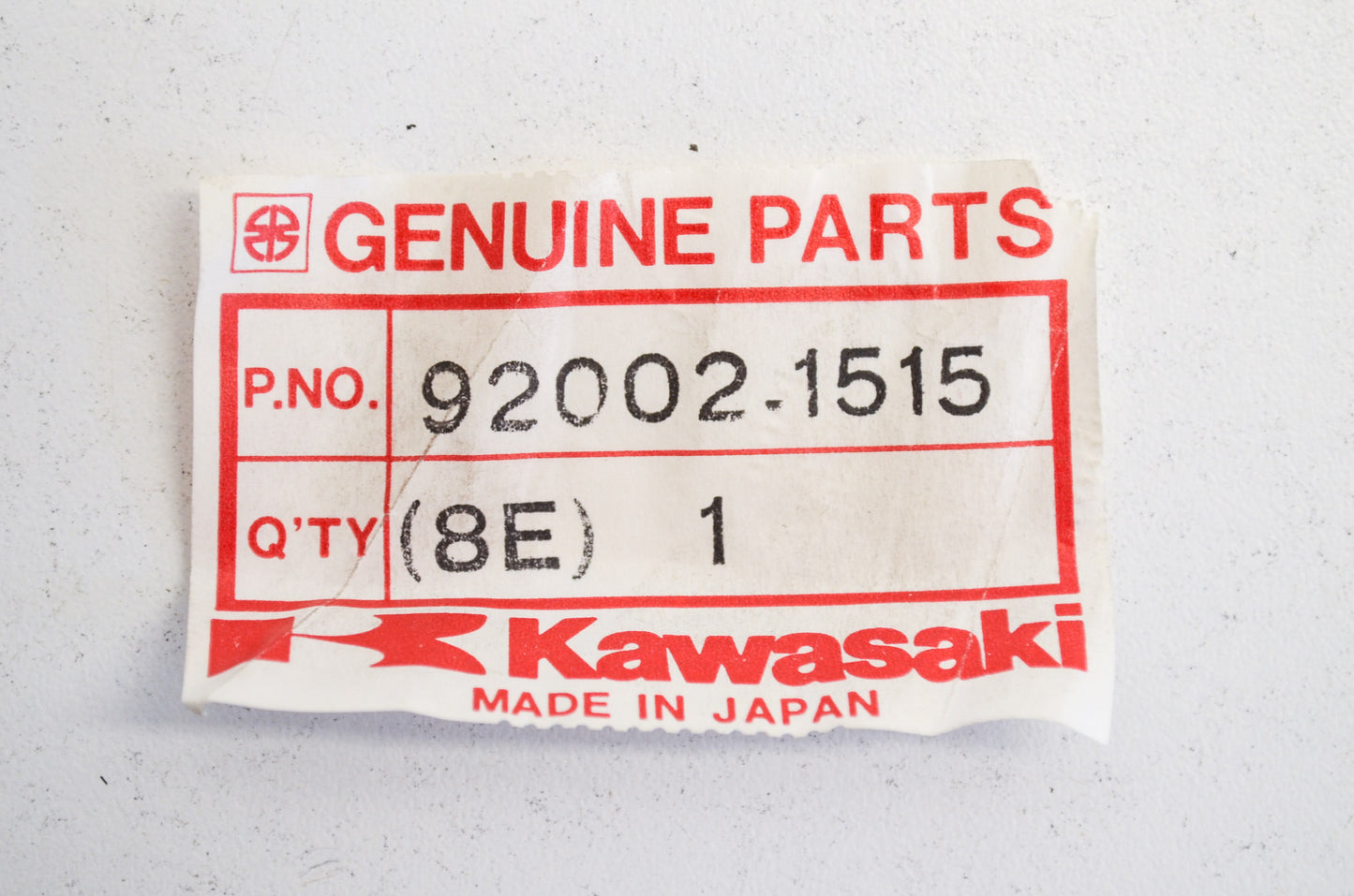 OEM Kawasaki 92002-1515 Bolt 8X233 NOS