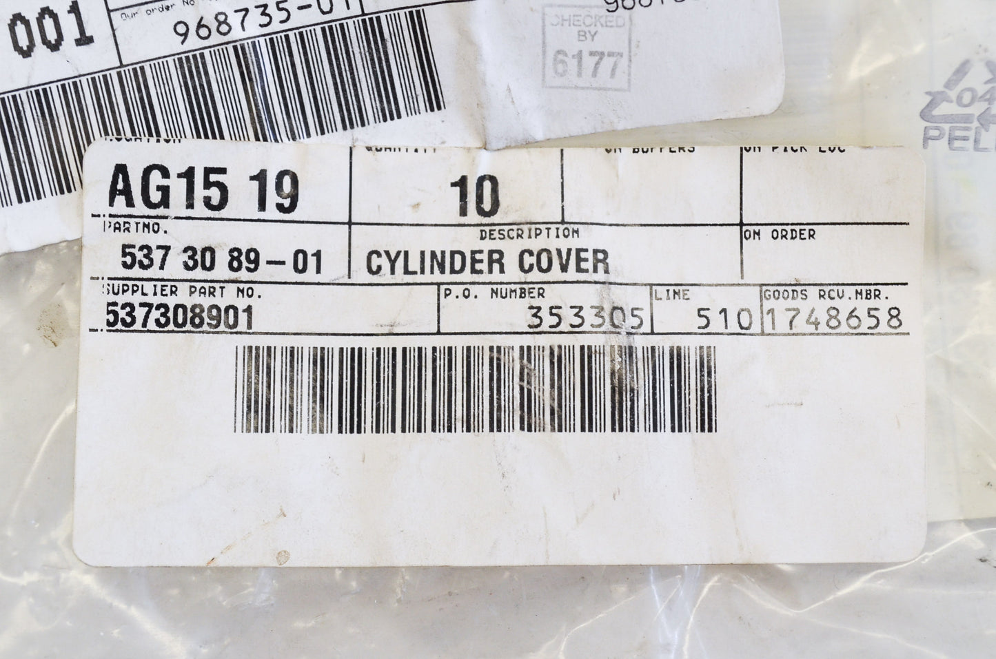 New OEM Husqvarna Cylinder Cover 455 Rancher 460 461 NOS