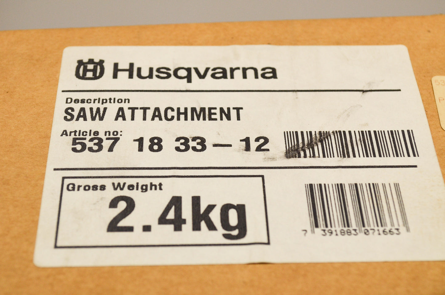 Pole Saw Attachment 326 Series NOS
