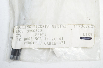 Throttle Cable NOS