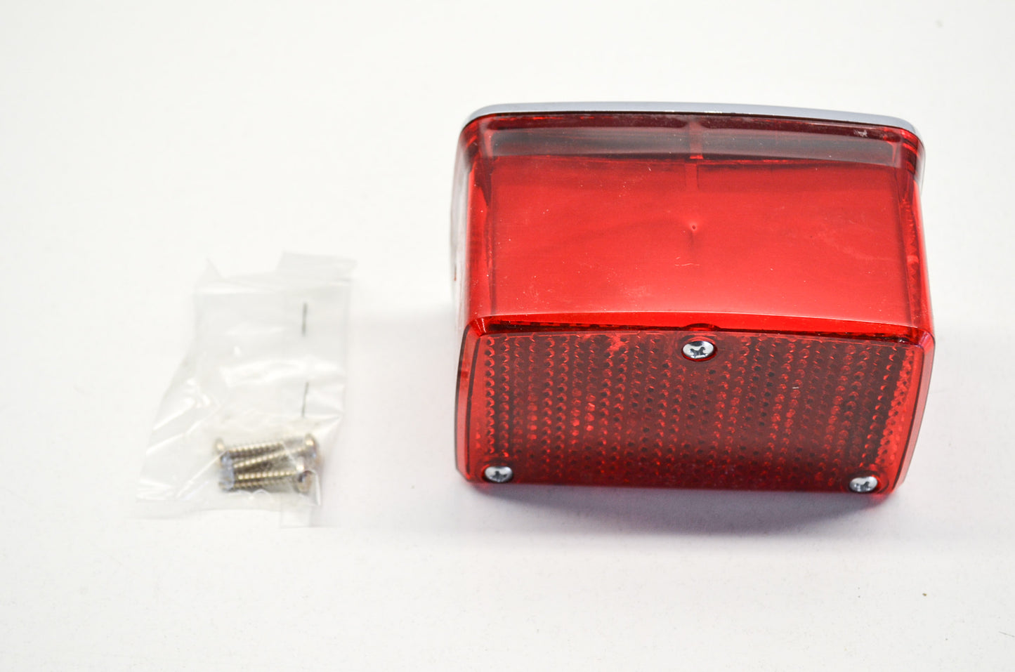 Peterson manufacturing Stop & Tail Light Chrome Trim NOS