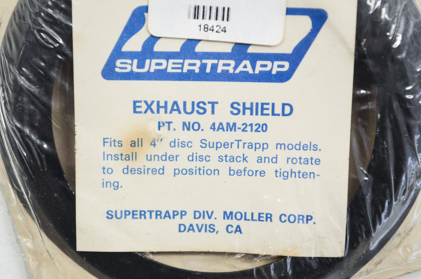 New SuperTrapp Exhaust Shield NOS