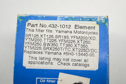 Pro Sport 432-1012, 56-8793, 5H0-13440-00 Oil Filter for Yamaha NOS