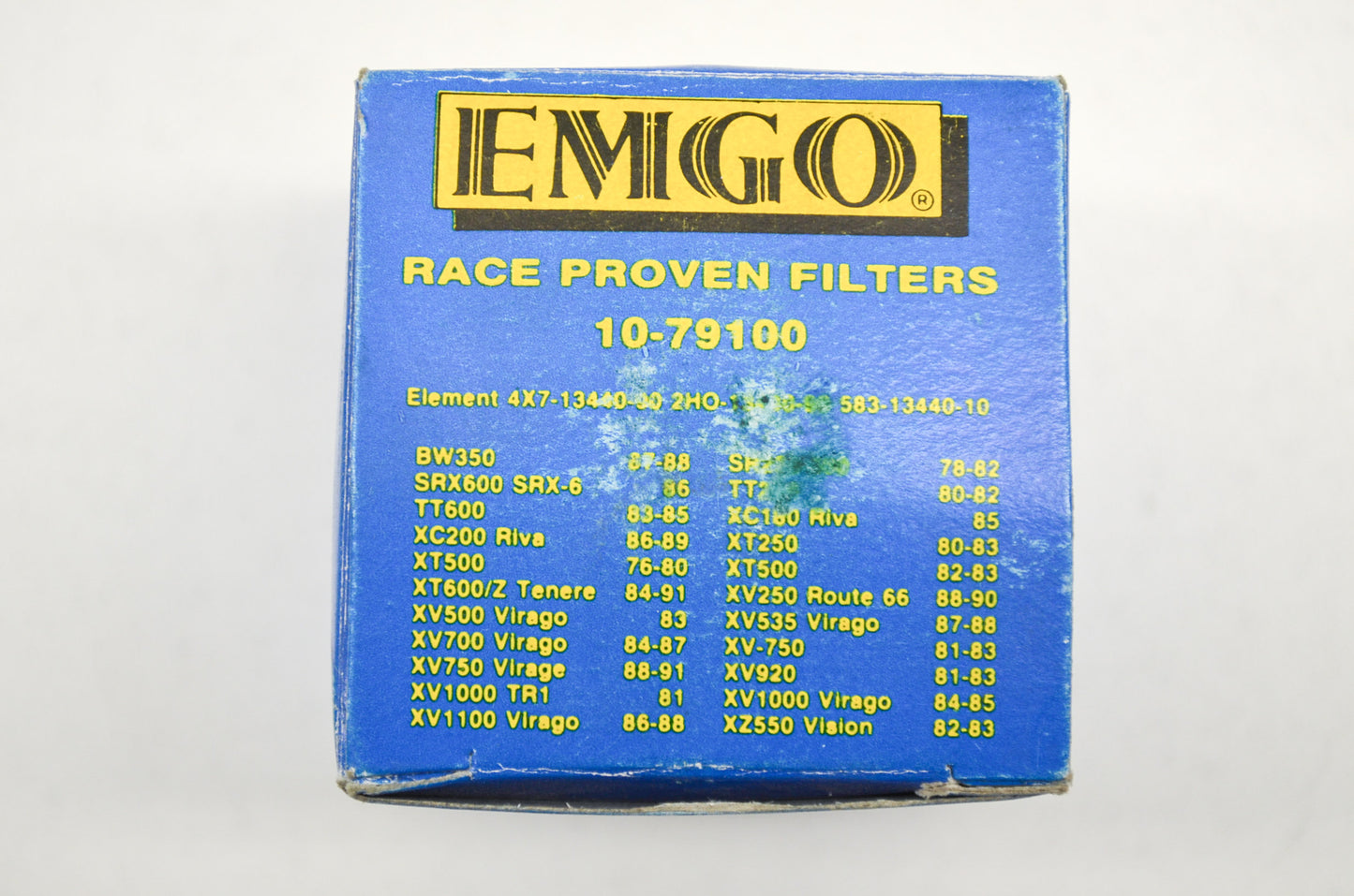 EMGO 10-79100, 4X7-13440-00/90 Oil Filter for Yamaha NOS