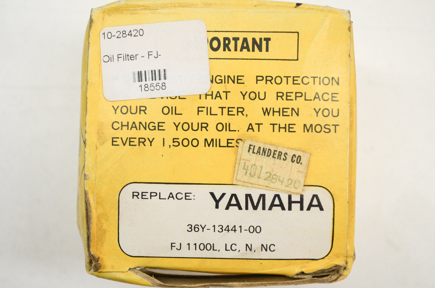 New EMGO Oil Filter Yamaha FJ 1100L LC N NC NOS