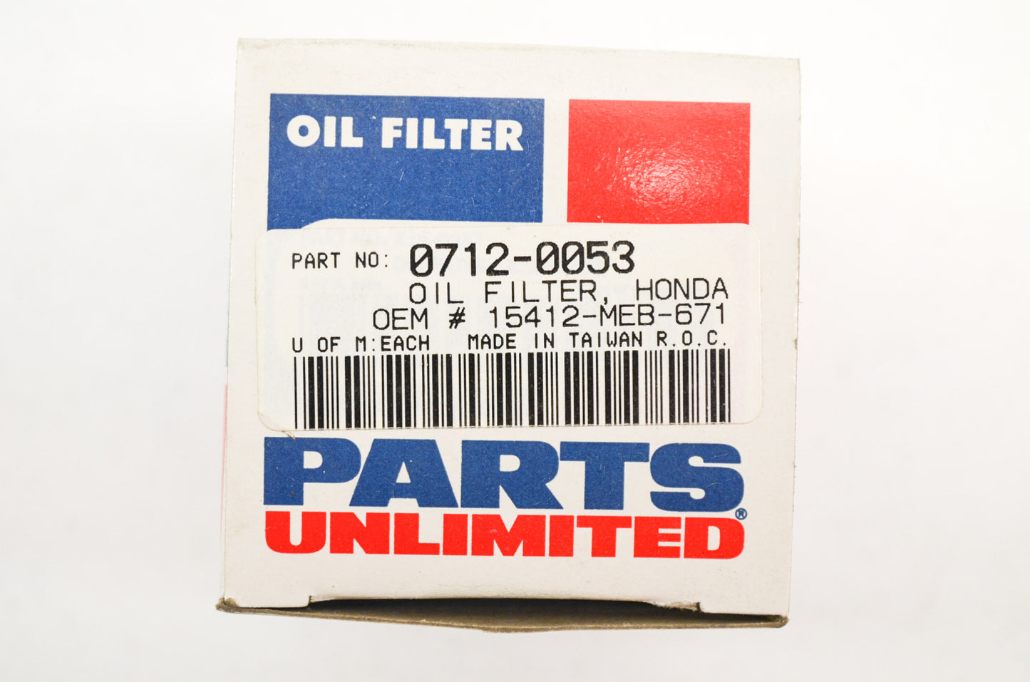 New Parts Unlimited Oil Filter Honda NOS