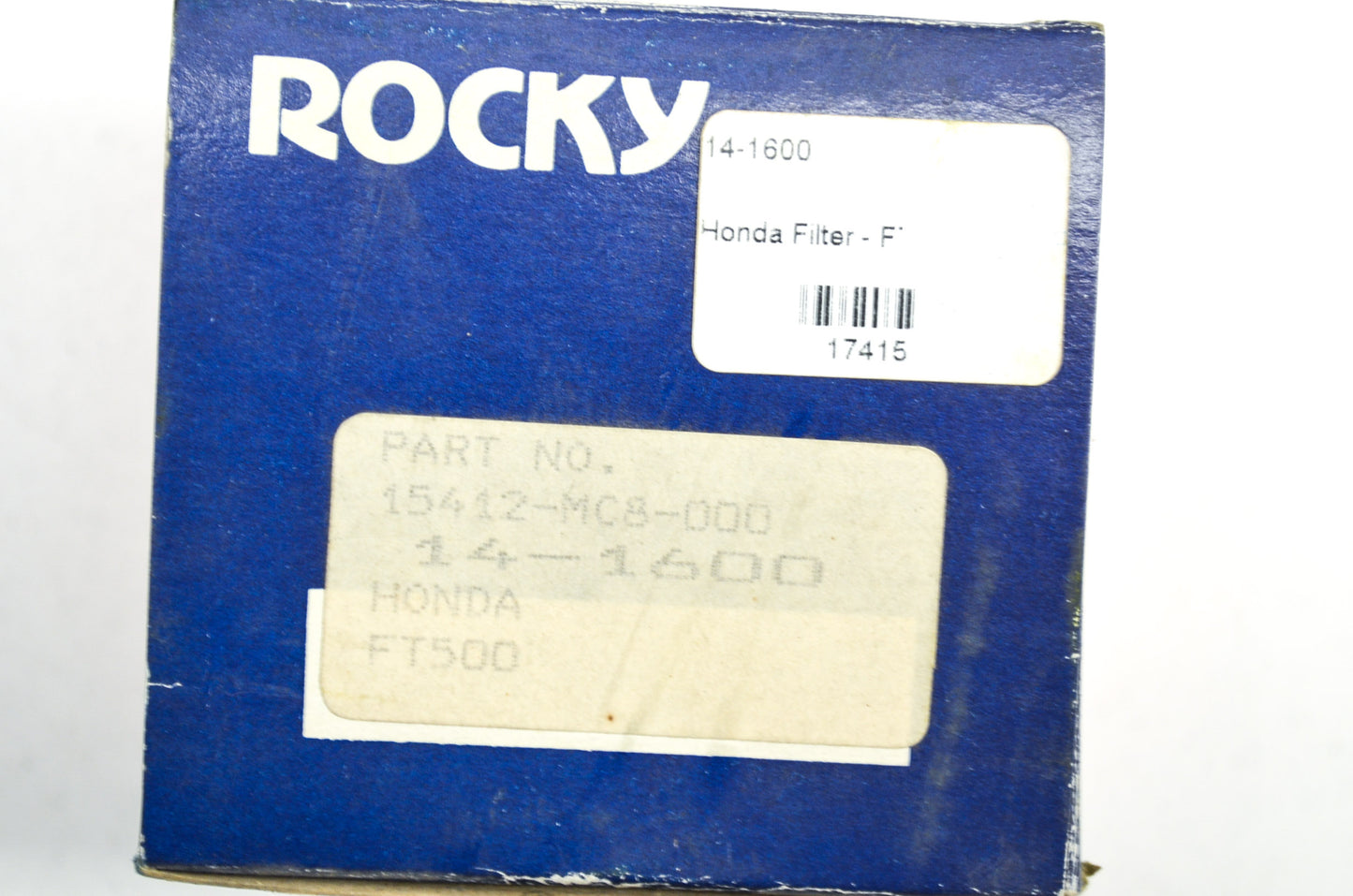 New Rocky Oil Filter Honda FT500 NOS