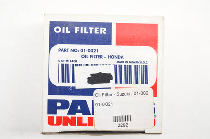 New Parts Unlimited Oil Filter Honda NOS