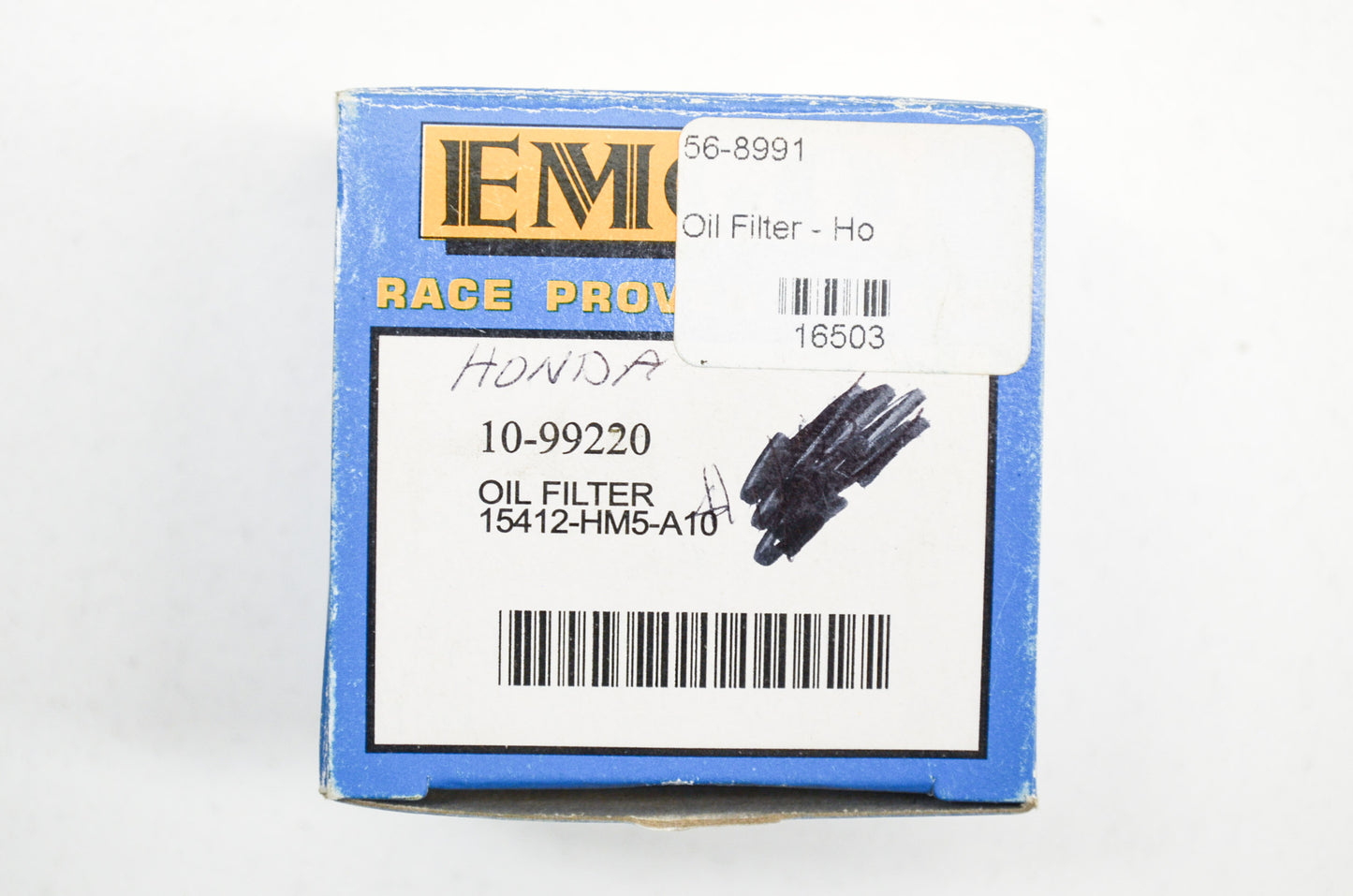 EMGO 56-8991, 10-99220, 15412-HM5-A10 Oil Filter Honda NOS