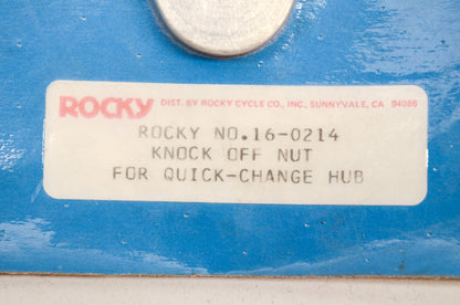 Rocky 16-0214 Knock Off Nut NOS