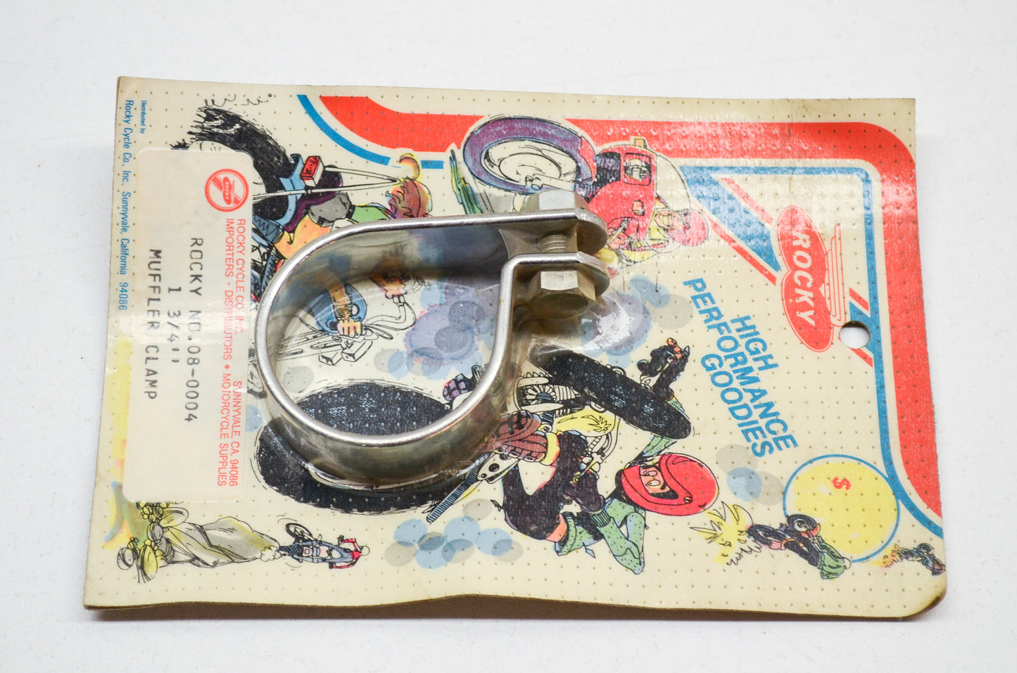 New Rocky Muffler Clamp 1-3/4' NOS