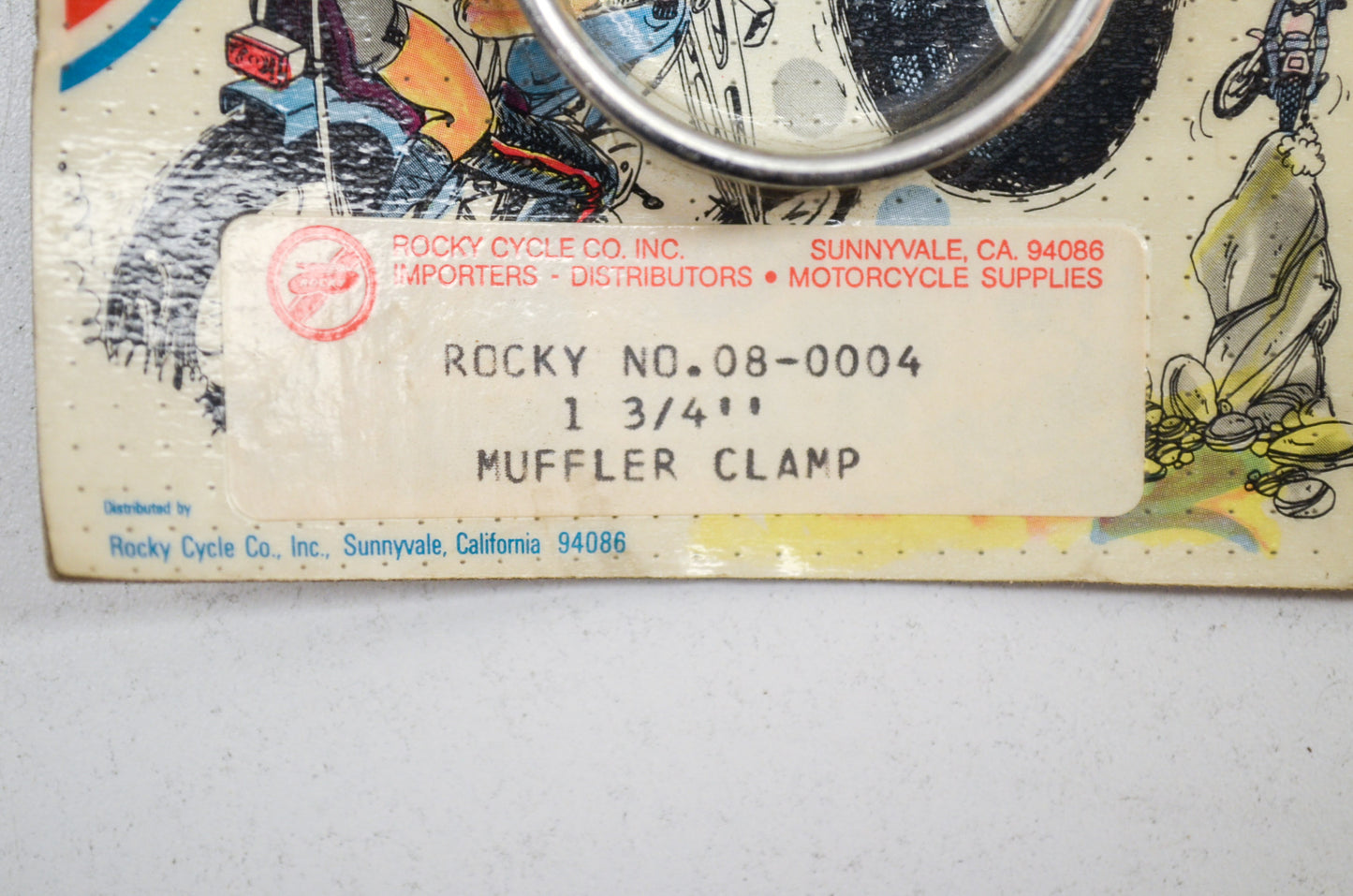 New Rocky Muffler Clamp 1-3/4' NOS