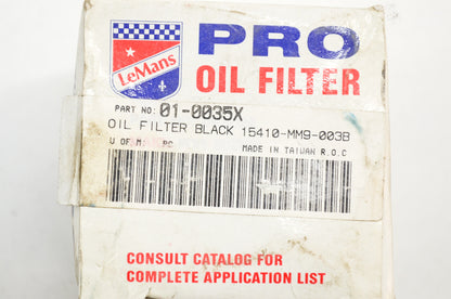 Parts Unlimited 01-0035X, 15410-MM9-003B Pro Oil Filter NOS