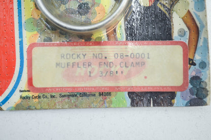 New Rocky Muffler Clamp 1-3/8' NOS