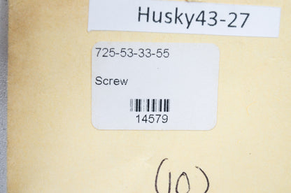 New OEM Husqvarna Screw QTY 10 2101 242 244 3120 36 375 NOS