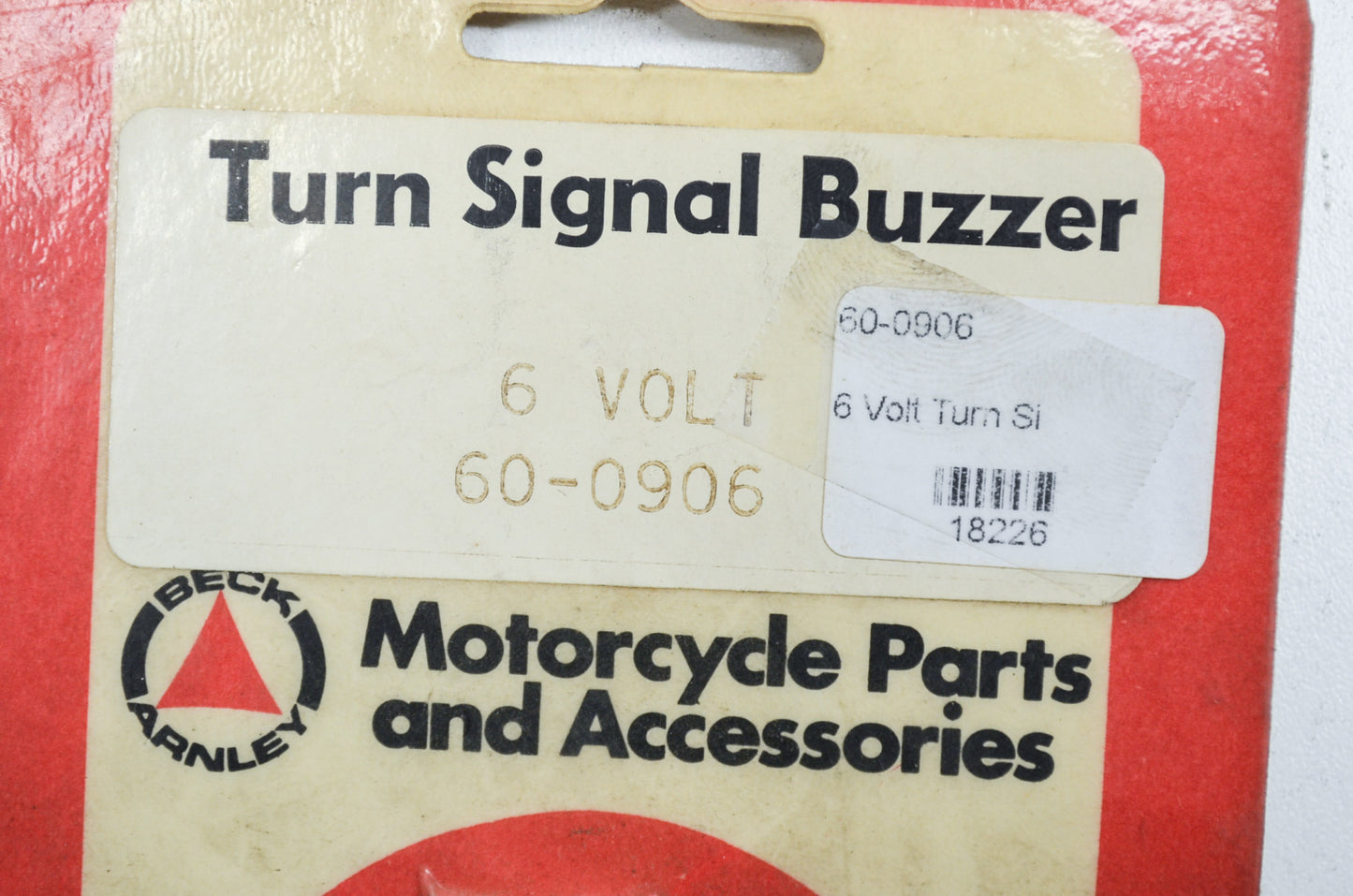 Turn Signal Buzzer 6V NOS