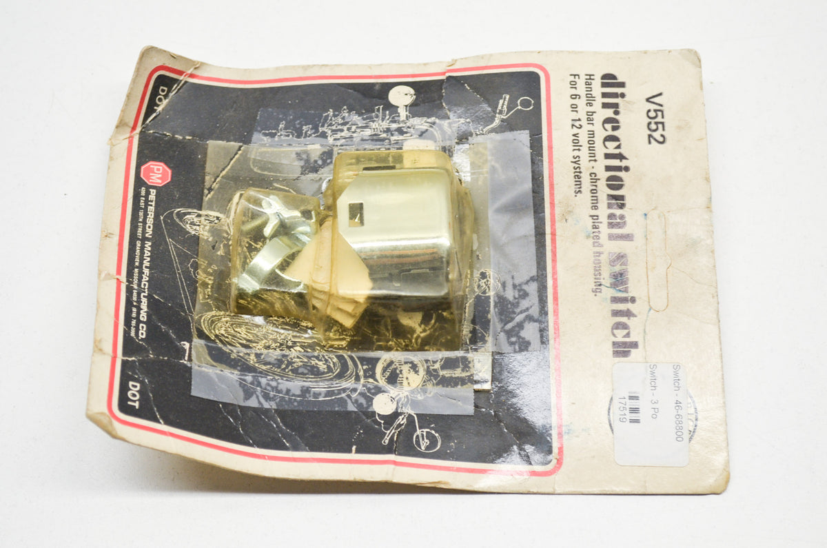 Peterson Manufacturing V552, 46-68800 Directional Switch 6/12v NOS
