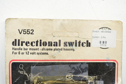 Peterson Manufacturing V552, 46-68800 Directional Switch 6/12v NOS