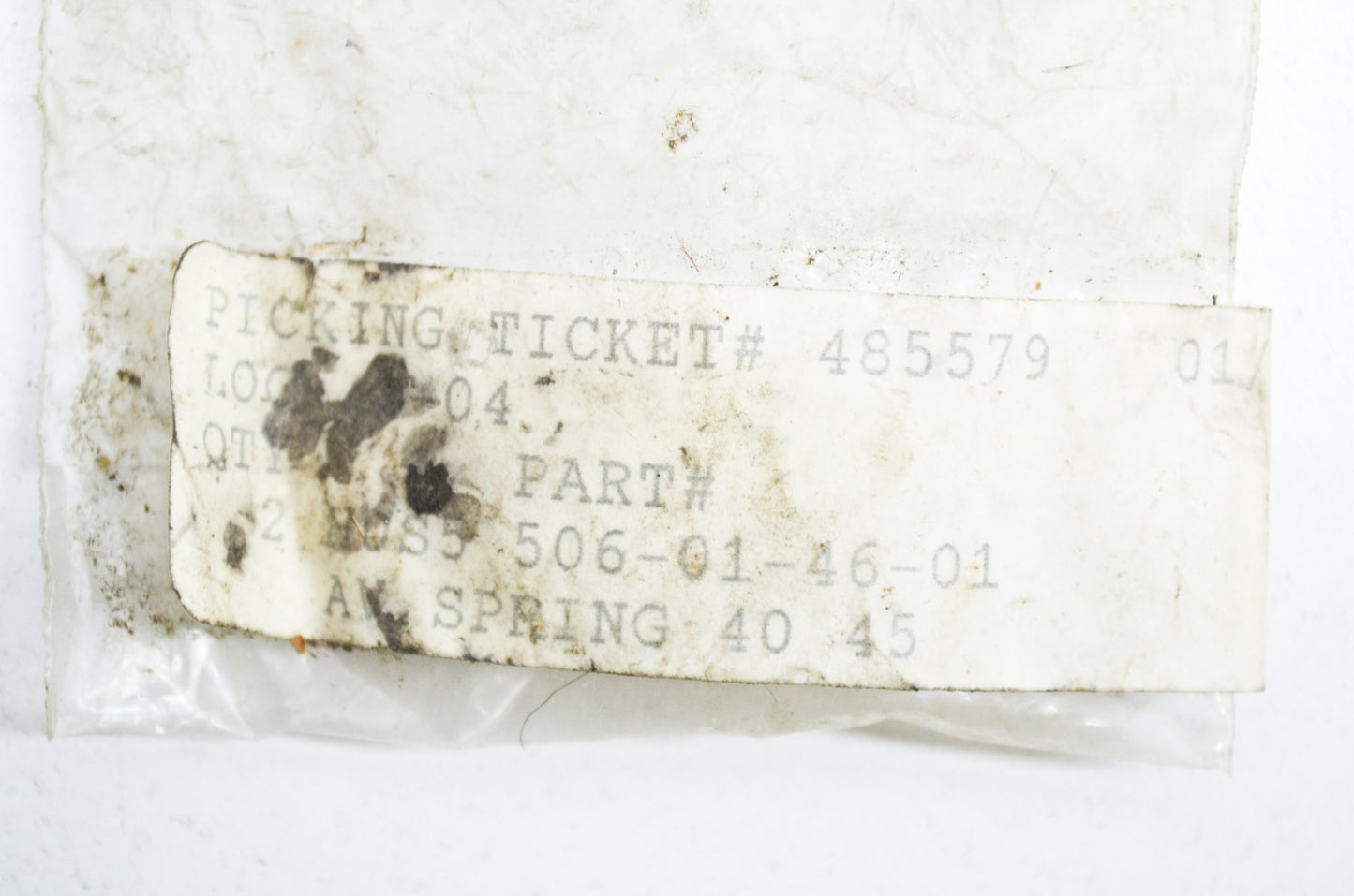 Anti Vibration Spring 40 45 Qty 2 NOS