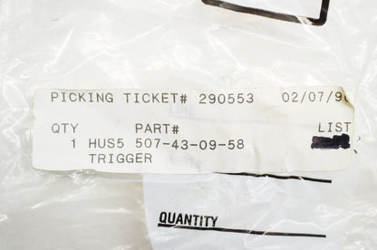 New OEM Husqvarna Trigger NOS