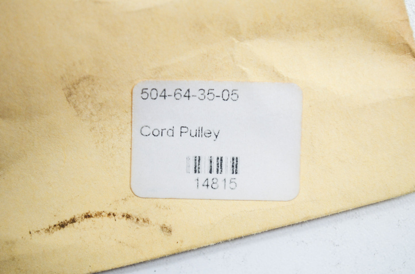 Cord Pulley NOS
