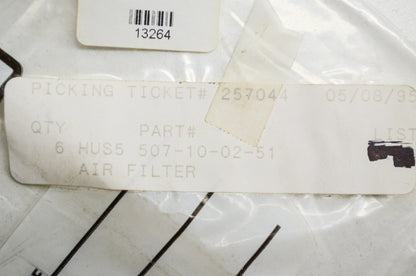 New OEM Husqvarna Air Filter NOS