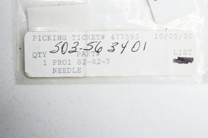 Needle Late 394 Qty 4 NOS