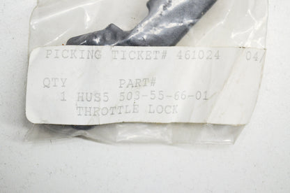 New OEM Husqvarna Throttle Lock 362 371 372 395 NOS