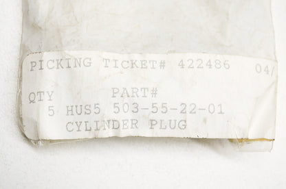 New OEM Husqvarna Cylinder Plug 257 262 338 372 375 450 570 576 NOS
