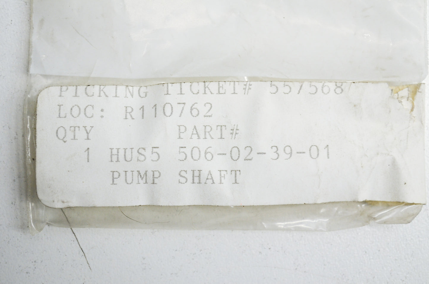 Pump Shaft 40 45 49 Qty 2 NOS