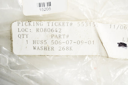 New OEM Husqvarna Washer 268K 268 272 3120 K 1250 750 960 NOS
