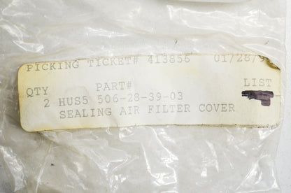 Air Filter Cover Seal NOS