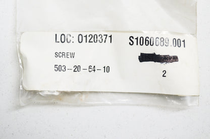 Screw 268 K 272 K PS 50 Qty 2 NOS