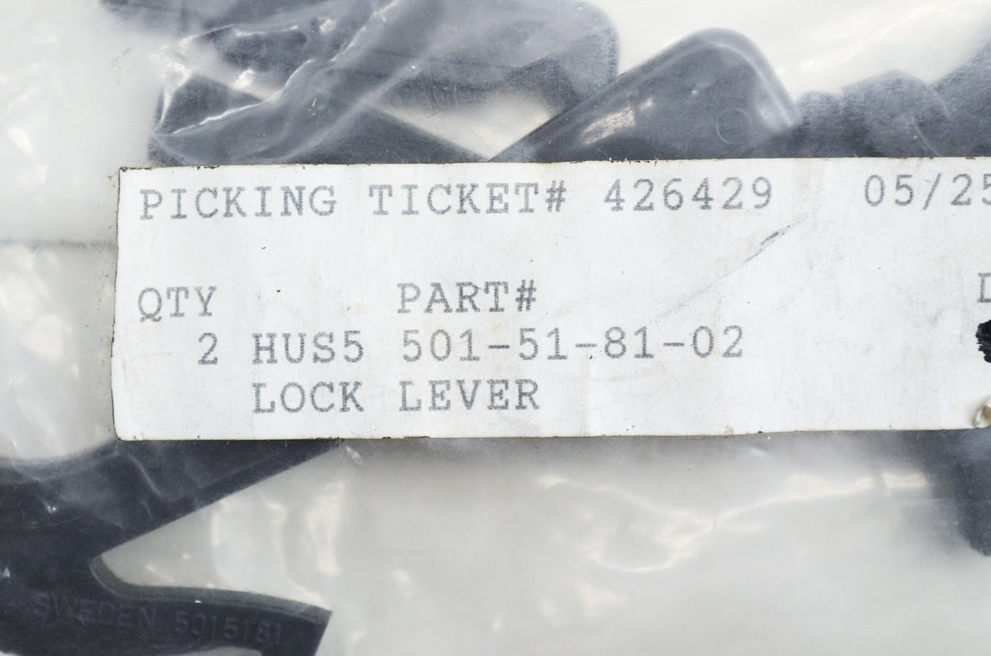 New OEM Husqvarna Lock Lever 266 268 272 61 66 NOS