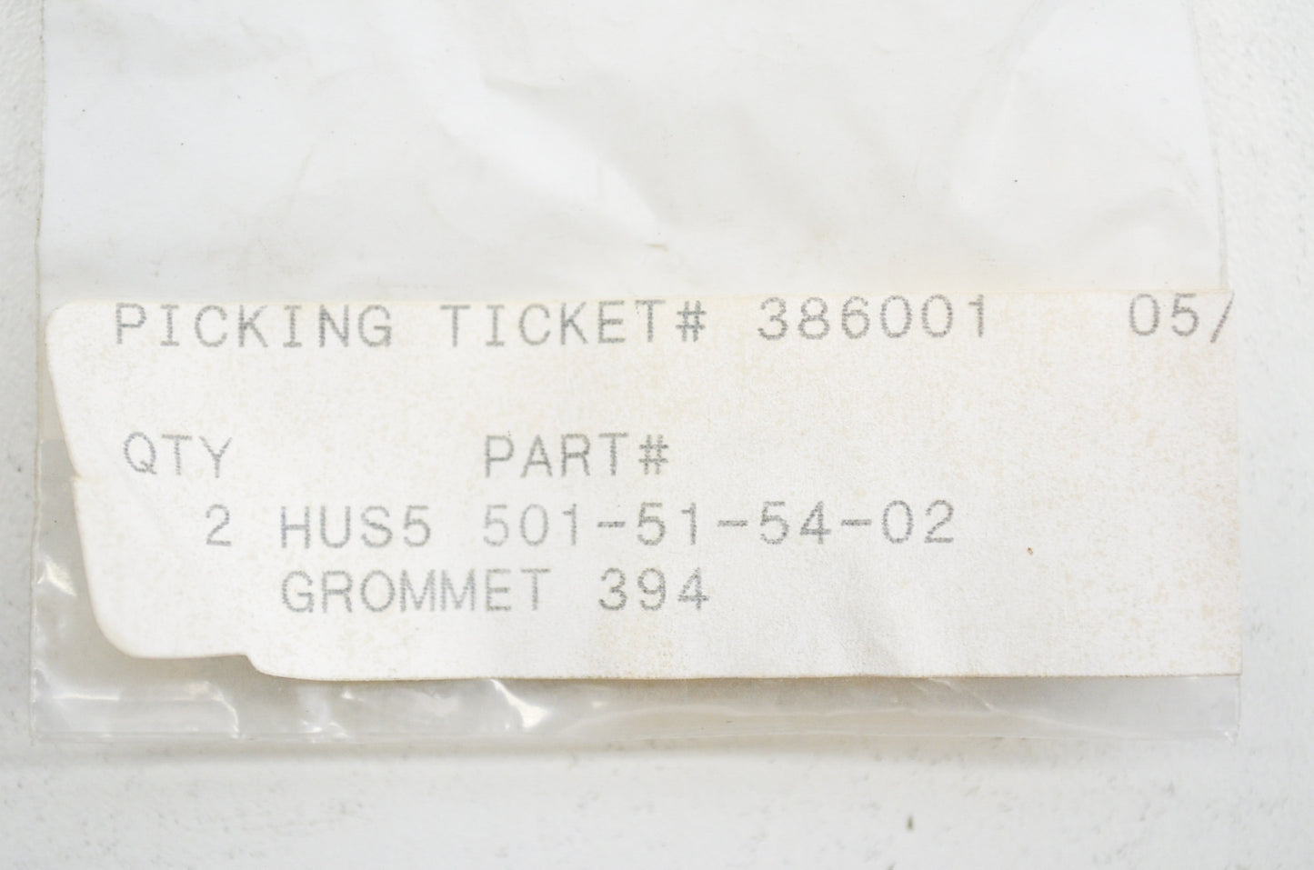 New OEM Husqvarna Grommet QTY 2 394 395 NOS