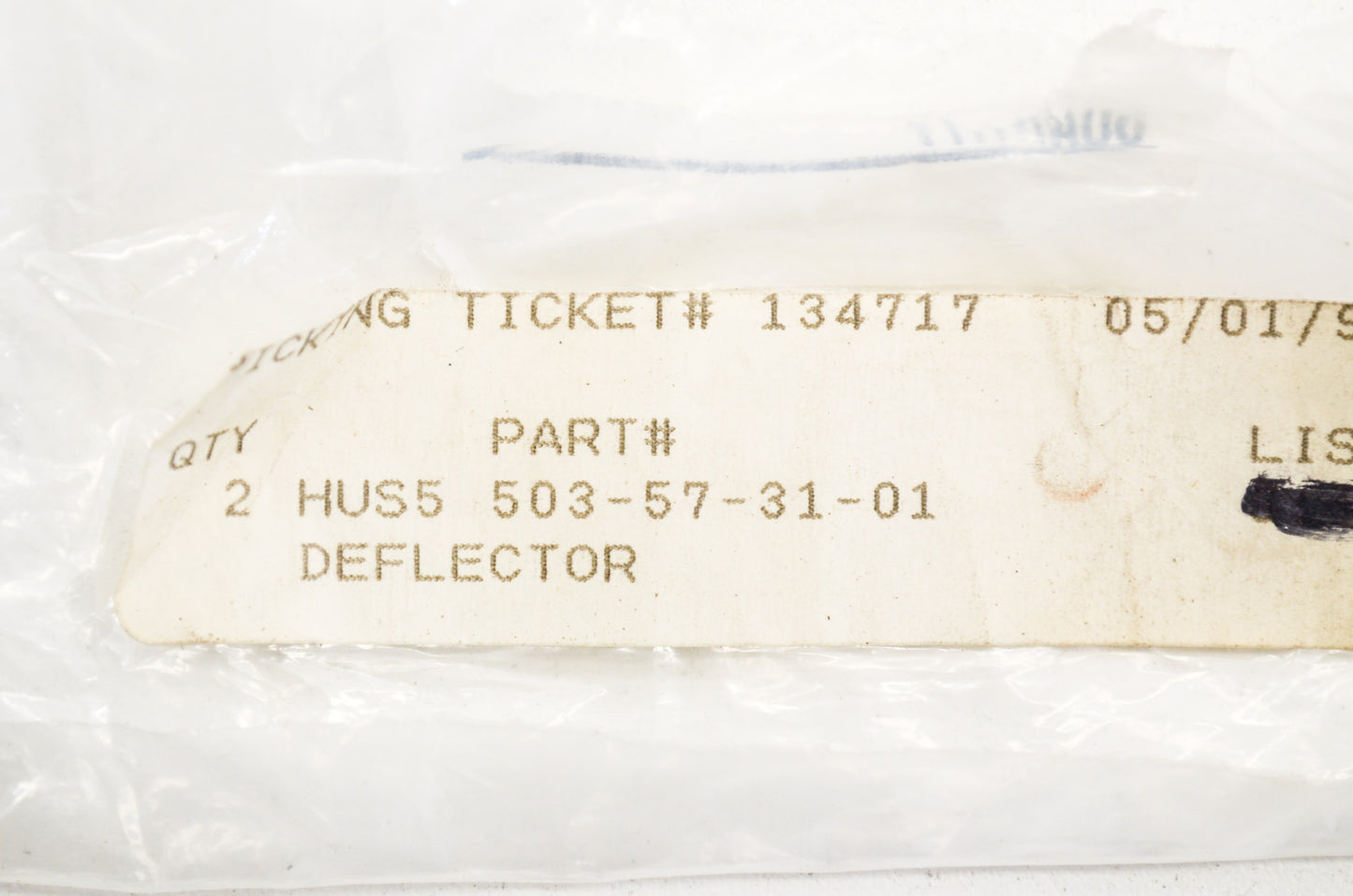 New OEM Husqvarna Deflector 266 268 272 61 66 NOS