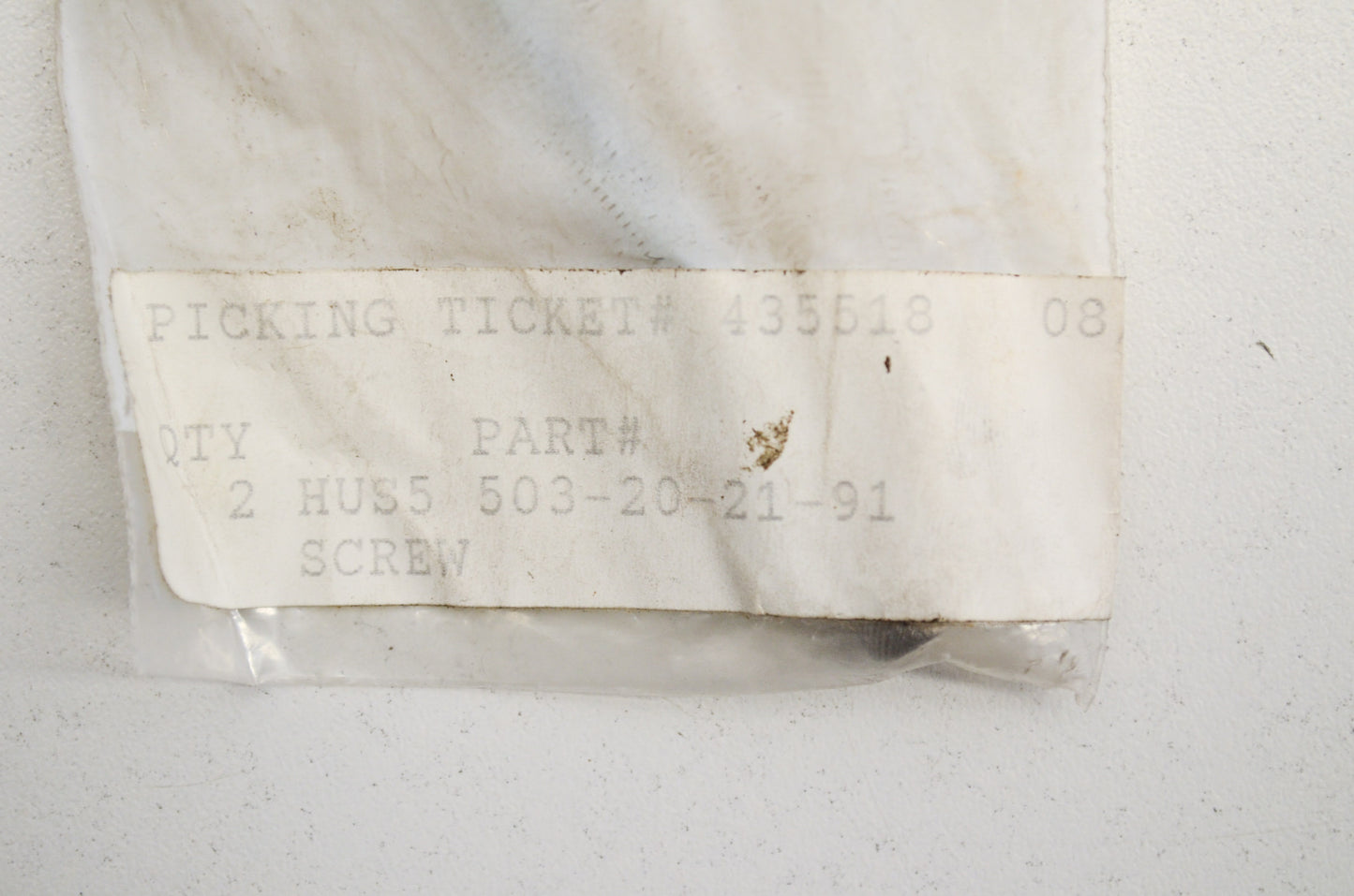 New OEM Husqvarna Screw 281 288 EPA NOS