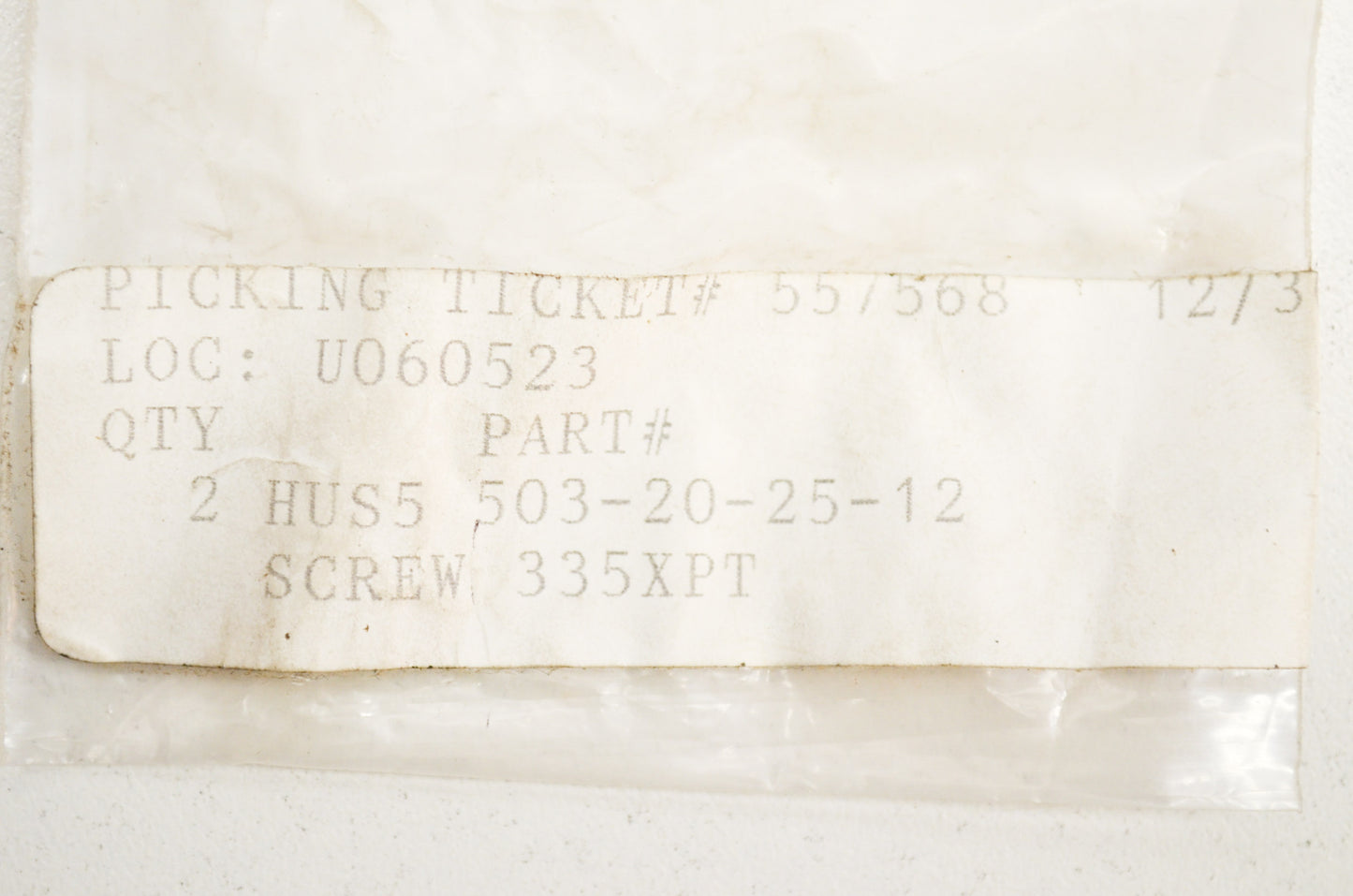 New OEM Husqvarna Screw QTY 2 240 R 362 Special 372 385 390 NOS