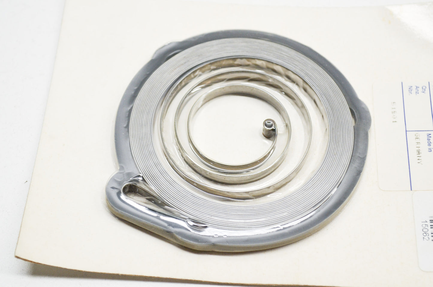 New OEM Husqvarna Rewind Spring 3120 K 394 395 K 1250 NOS
