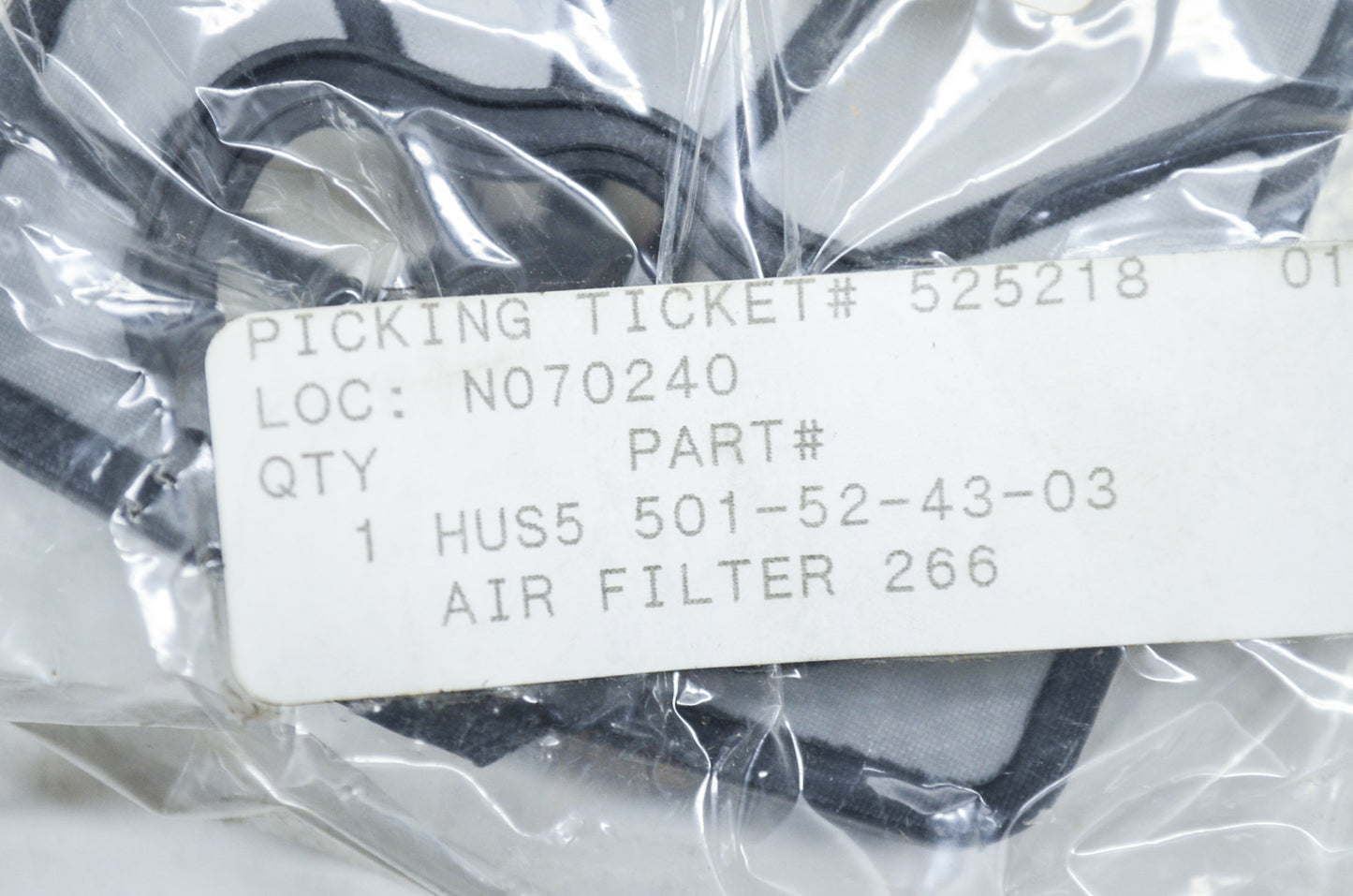 New OEM Husqvarna Air Filter 266 61 NOS
