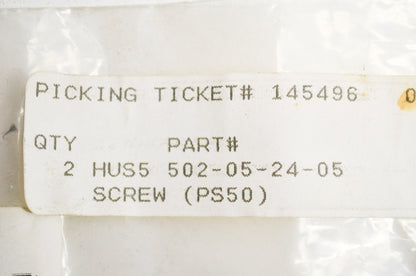 New OEM Husqvarna Screw QTY 2 PS 50 NOS