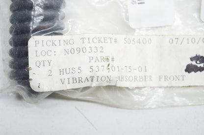 OEM Husqvarna 537017501, 537-01-75-01 Front Vibration Absorber 385 EPA 390 NOS
