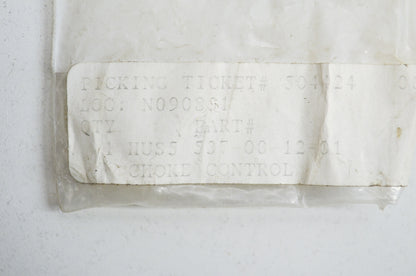 New OEM Husqvarna Choke Control 385 390 NOS