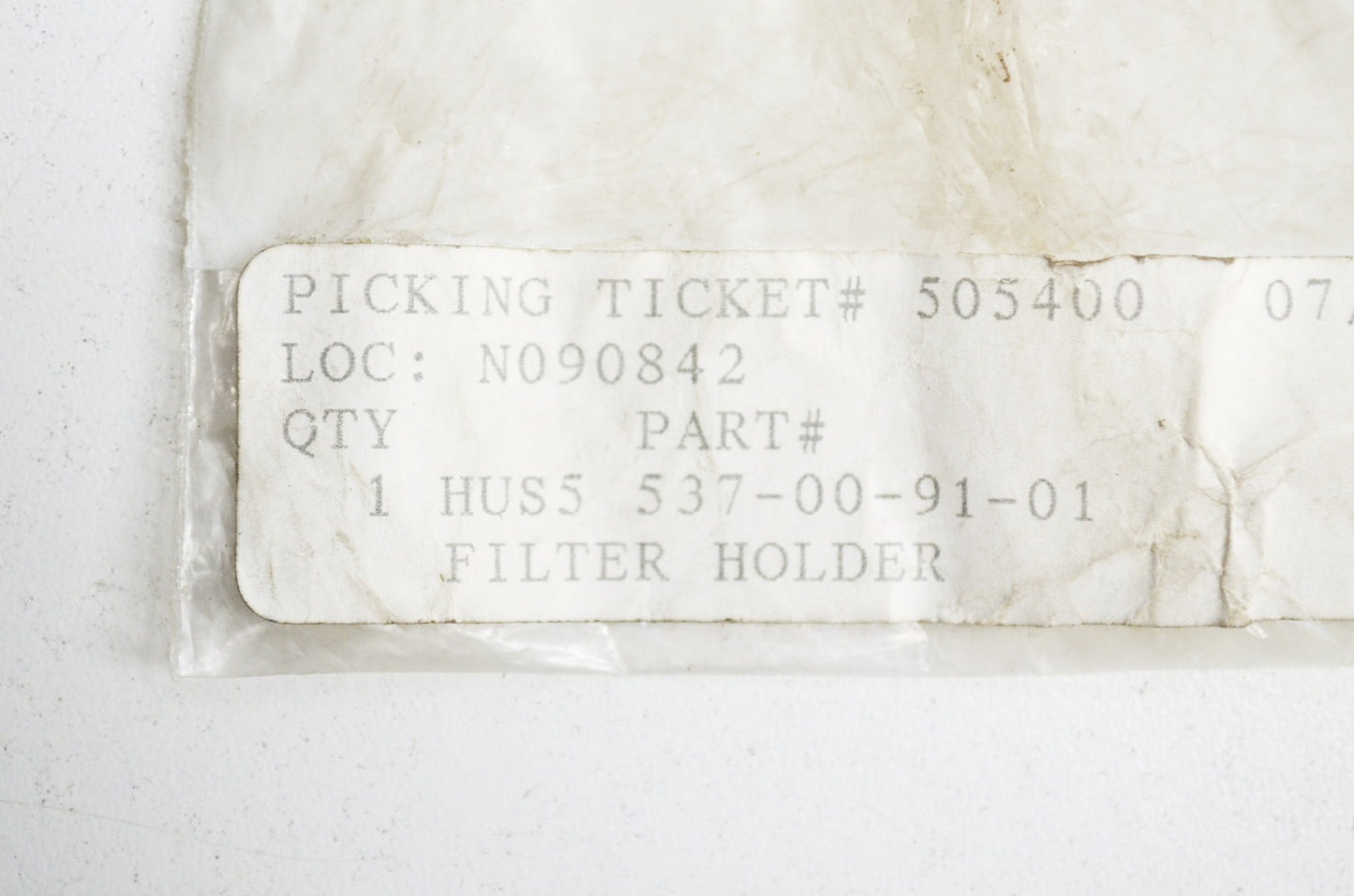 New OEM Husqvarna Filter Holder 385 EPA 390 NOS