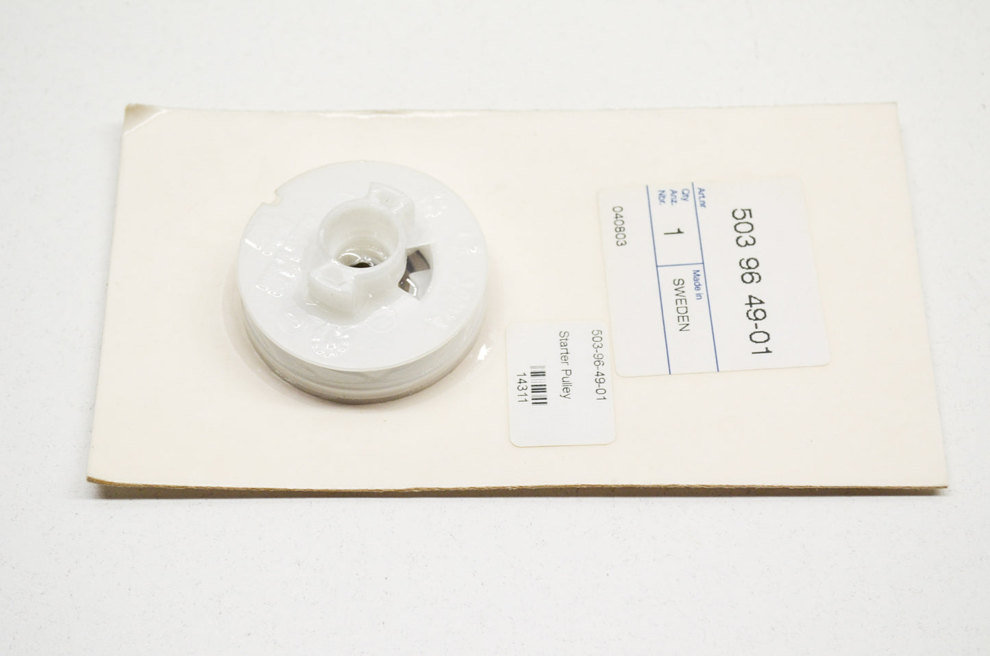 New OEM Husqvarna Starter Pulley 123 322 323 325 326 327 NOS