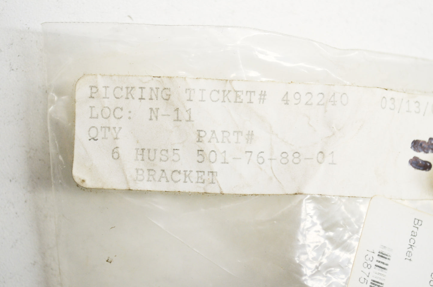 New OEM Husqvarna Muffler Bracket 50 51 55 Rancher EPA NOS