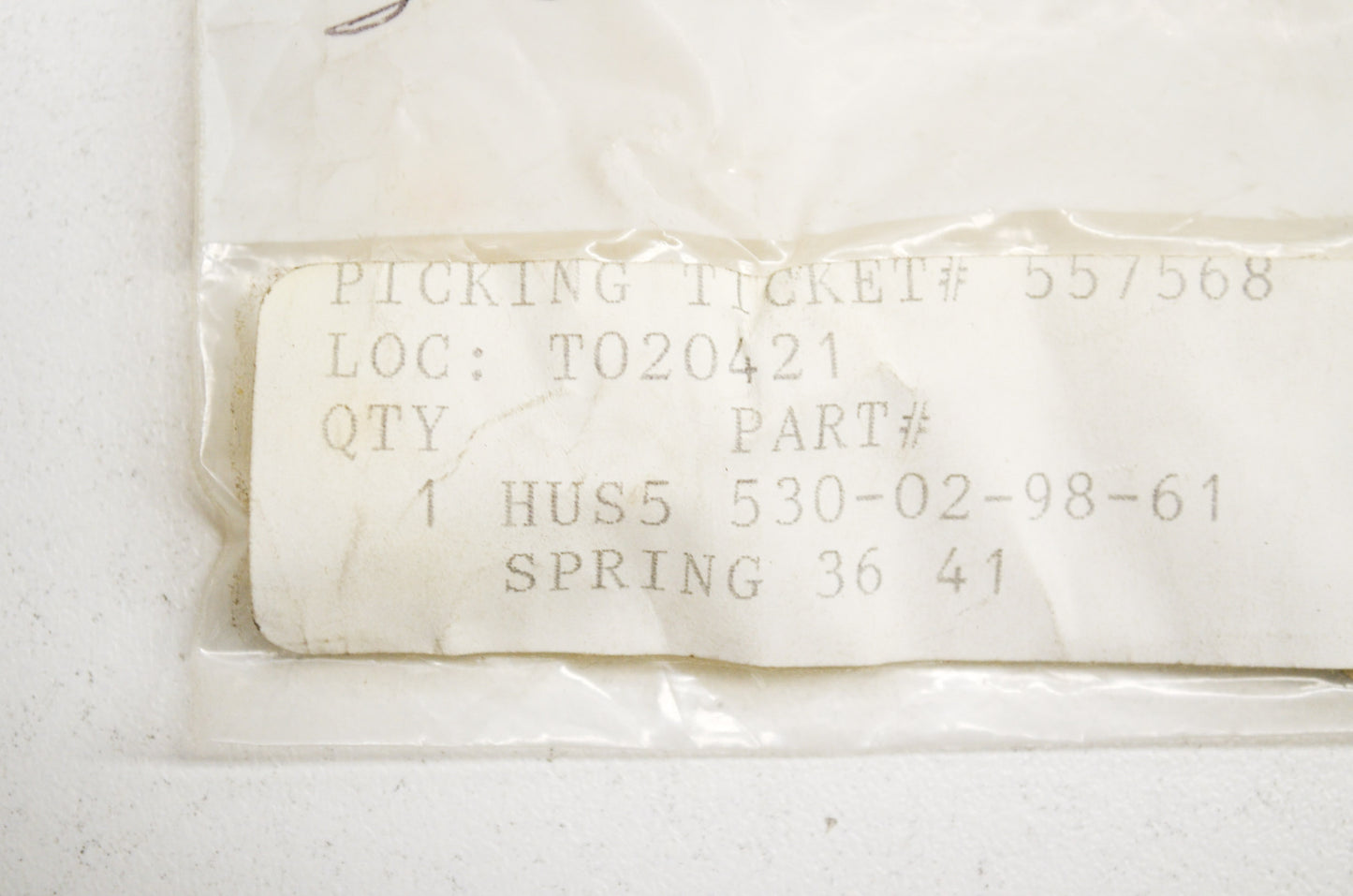 New OEM Husqvarna Trigger Spring 36 41 136 137 141 142 36 41 NOS