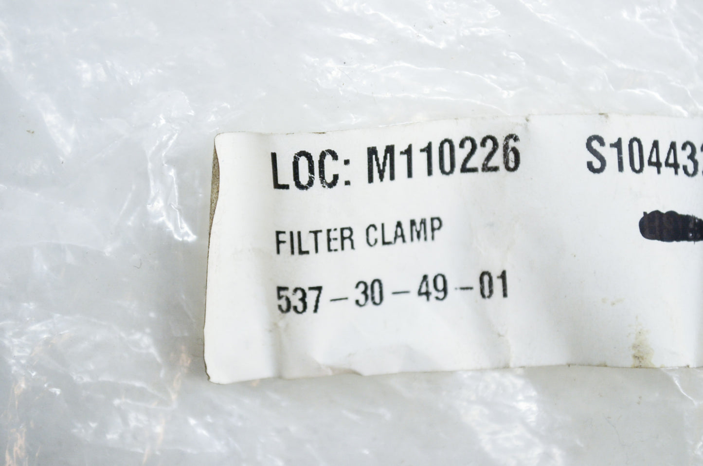 Filter Clamp NOS